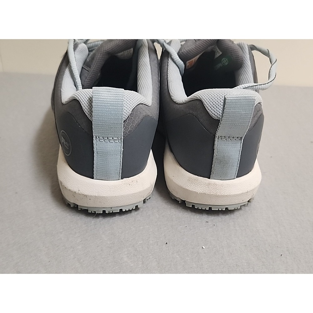 Timberland PRO Work Shoe Sz 8 Women Anti Fatigue Blue And Grey - Picture 6 of 10